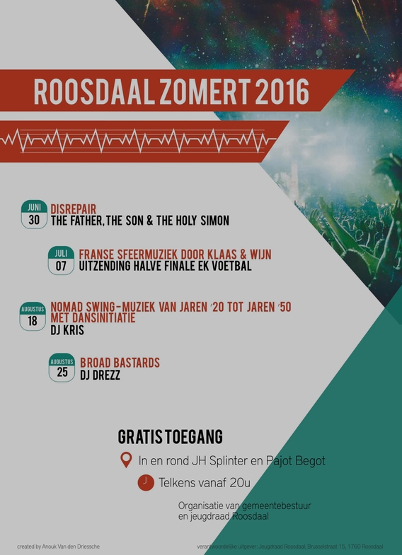 Affiche_roosdaal_zomert