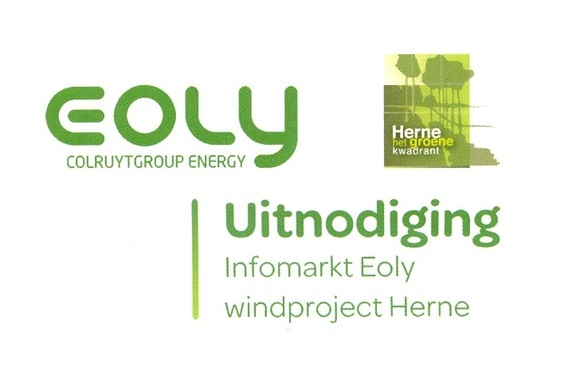 HERNE – Eoly zet infomarkt op over windturbines in St-Pieters-Kapelle - Editiepajot