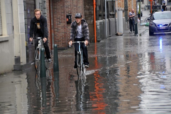 Editiepajot : Wateroverlast in het centrum van HALLE