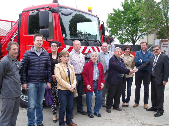 Editiepajot-ingezonden-foto-nieuwe-vrachtwagen-merchtem-09052014