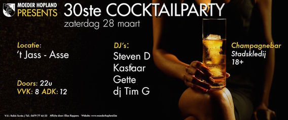 Editiepajot_ingezonden_affiche_30ste_cocktailparty_asse