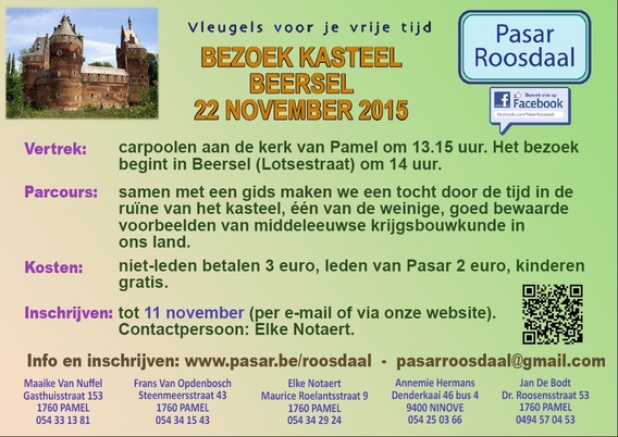 Roosdaal_2015-10-28_bezoekt_kasteel_beersre