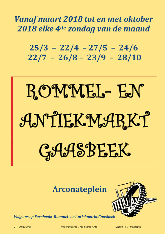 Affiche_2018_rommel-antiekmarkt_gaasbeek_