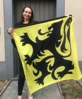 Kristien_met_vlag
