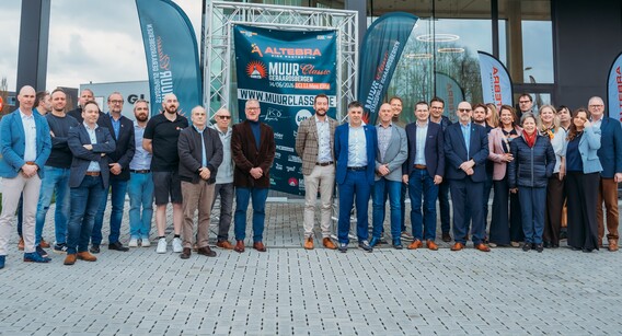 A_koers_in_geraardsbergen