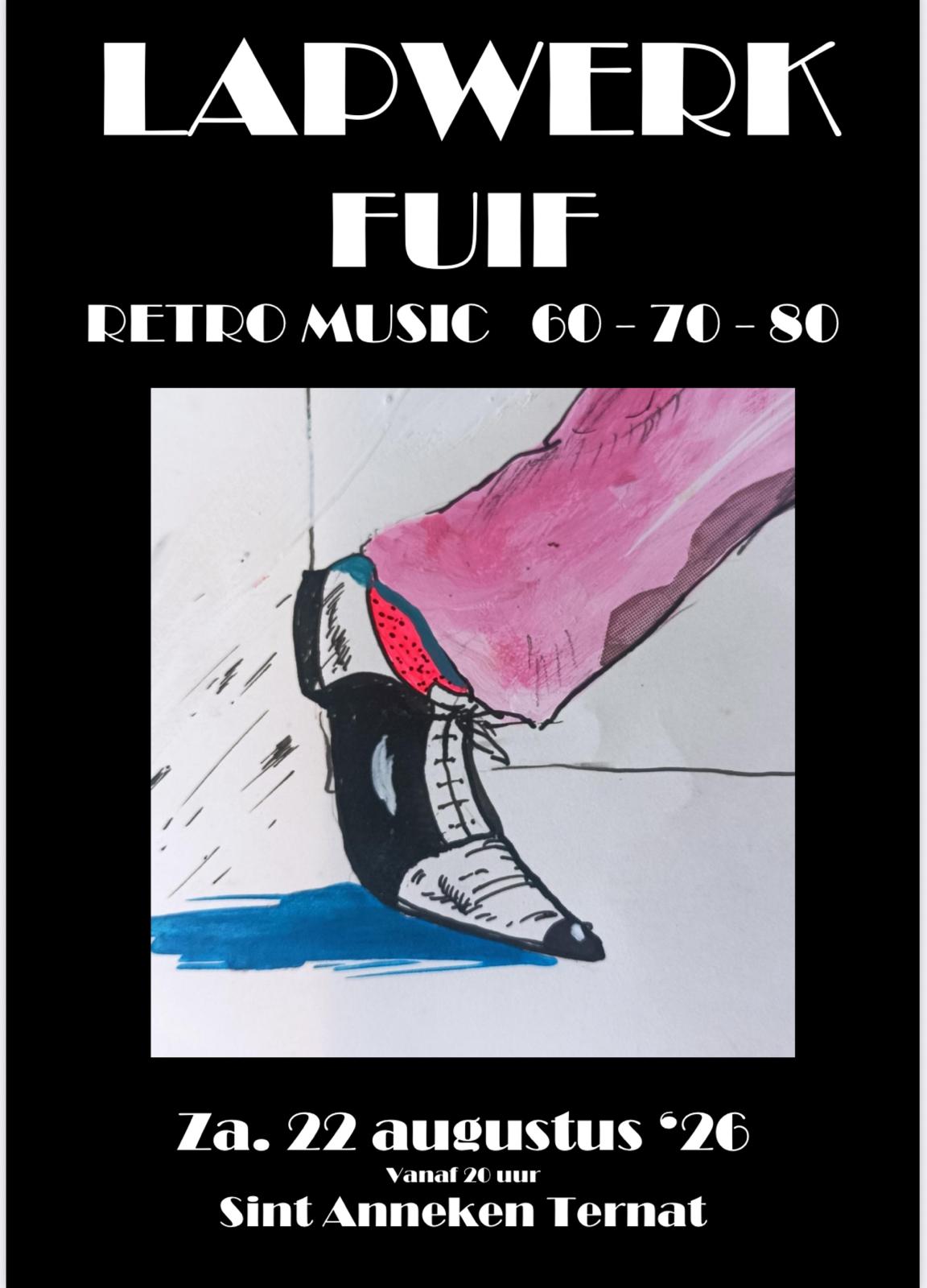 Affiche retrofuif Lapwerk 2026
