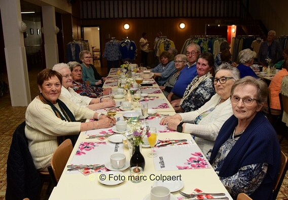 Feest bij Okra Tollembeek. - Foto Marc Colpaert