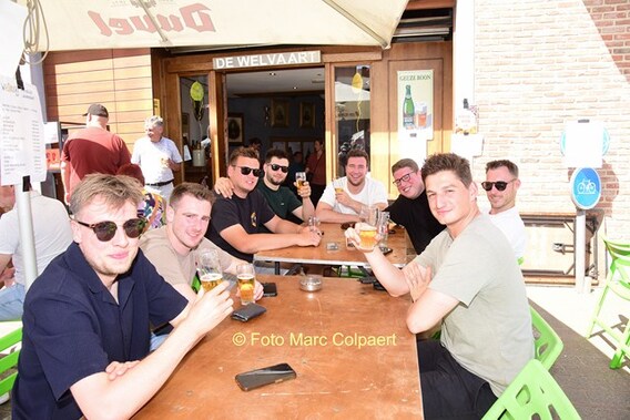 En warm dat het was.- Foto Marc Colpaert