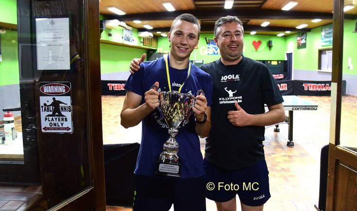 Xander wint de beker