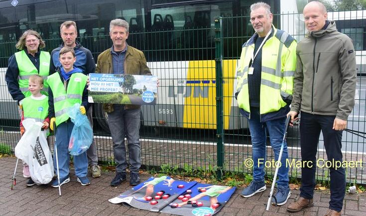 Gemeente en De Lijn bundelen hun krachten tegen het zwerfvuil ...