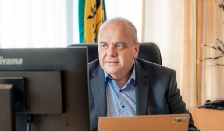 Burgemeester Guy Dhaeseleer.- Foto Forza Ninove
