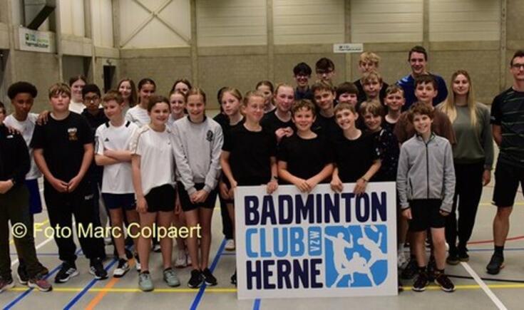 Jonge spelers van BC Herne.- Foto Marc Colpaert