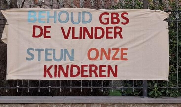 De protesten waren fel maar het hielp niet. ingezonden foto