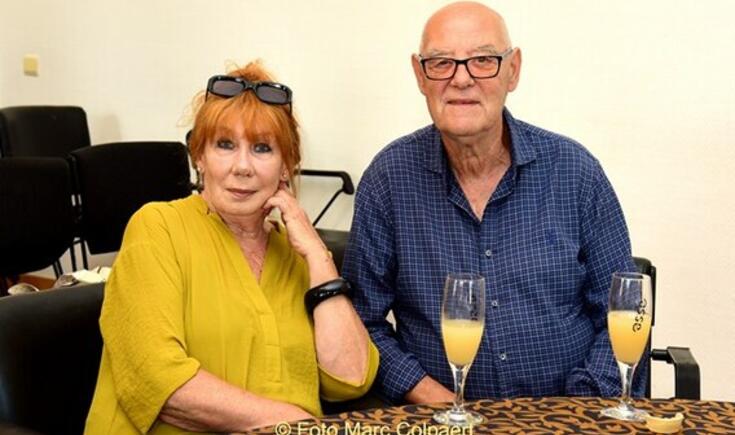 Elodie en Jean Pierre, vindt u ook niet dat Elodie heel veel looks heeft van wijlen Brigitte Bardot.- Foto Marc Colpaert