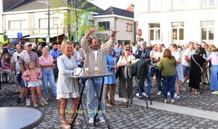 Waar was dat feestje .- Foto Marc Colpaert