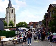 Sfeermarkt op zaterdag.- Foto Marc Colpaert
