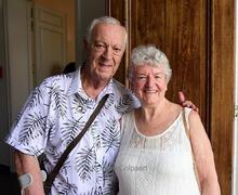Robert en Bernadette een gouden paar.- Foto Marc Colpaert