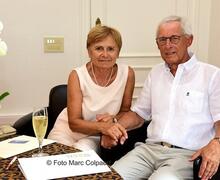 Een gouden koppel.- Foto marc Colpaert