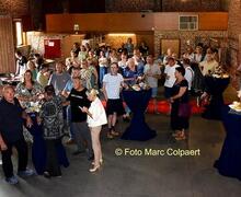 Vrijwilligers gehuldigd.- Foto Marc Colpaert
