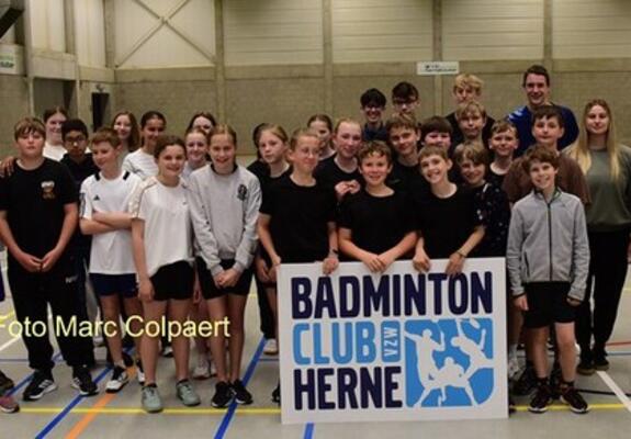 Jonge spelers van BC Herne.- Foto Marc Colpaert