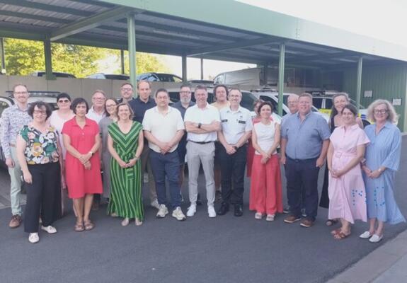 Laatste politieraad in Kester.- Foto marc Colpaert