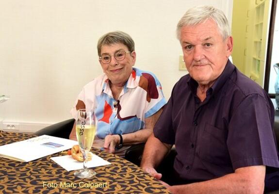 Een gouden koppel Etienne en Jacqueline.- Foto Marc Colpaert 
