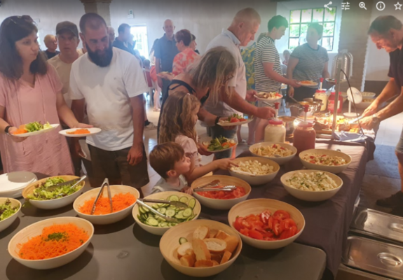 Buurtfeest werd een succes